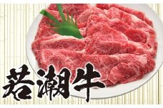 千葉若潮牛〈すき焼き肉〉肩ロース2～3人前[風味豊かなチバザビーフ]【1491438】