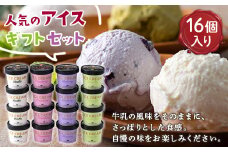 【新生酪農】人気のアイスギフトセット16個入り F21G-070