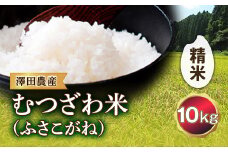 令和5年産米 むつざわ米 （ふさこがね） 精米 10kg 澤田農産 F21G-158