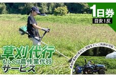 草刈代行サービス（もしくは農作業代行）チケット F21G-215
