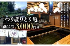 つりぼり とり亀 商品券3000円分 へら鮒 釣り場 大上へら池 カフェ お食事 千葉県 睦沢町 F21G-271