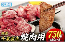 AH01-020 千葉県産牛　長生熟成仕込　焼肉  750g
