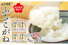 E01-A02-26A 長生産ふさこがね（白米20kg）6月配送分