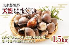 九十九里産 大粒 天然はまぐり1.5kg ふるさと納税 はまぐり 蛤 天然 焼きはま 網焼き 酒蒸し お吸い物 お祝い パエリア 和食 活はまぐり 川喜屋水産 節句 ひな祭り ひなまつり 手土産 送料無料 SHF001