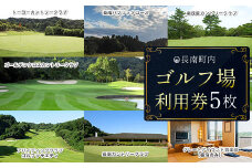 【長南町内】ゴルフ場利用券5枚 ふるさと納税 施設利用券 ゴルフ ごるふ GOLF ゴルフ場 利用券 ゴルフ場利用券 ゴルフ場プレー券 ゴルフプレー券 プレー券 ゴルフプレー コース利用券 千葉県 長南町 送料無料 CNR005