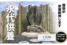 SK03401 永代供養散骨ご利用クーポン10,000円 ふるさと納税 供養 お墓 永代 献花 お祈り 散骨 先祖 命日 お盆 お彼岸カンシャ 千葉県 大多喜町 送料無料