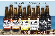 鋸南町のクラフトビール10本セット ／ お酒 地ビール オリジナル 千葉県 特産 F22X-072