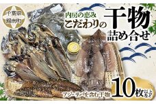 内房の恵み こだわりの干物詰合せ（10枚以上） F22X-123