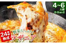 野菜たっぷり!24時間熟成ラザニア＜4～6人前＞※2～3人前×2個【1543265】