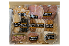 手作りハム・ソーセージの詰め合わせセット ハム ソーセージ 食肉加工品 熟成 手づくり 豚肉 肉 豚 SPF 冷蔵 保存料不使用 肉料理 詰め合わせ 詰合せ セット 大容量 東京 新宿 0037-001-S05