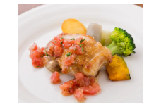 【Panier de légumes】《ディナー》コース B <ペアチケット>（ぐるなびセレクション） ぐるなび 食事券 チケット 券 ディナー ペア コース コース料理 2名 フレンチ 野菜 肉 魚 旬の食材 記念日 誕生日 ご飯 東京 新宿 0025-004-S05