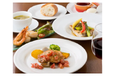 【Panier de légumes】《ディナー》コース A <ペアチケット>（ぐるなびセレクション） ぐるなび 食事券 チケット ディナー ペア コース コース料理 2名 贅沢 フレンチ 野菜 肉 魚 旬の食材 記念日 誕生日 ご飯 東京 新宿 0025-003-S05