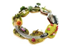 ミニジオラマ制作体験＋鉄道模型コンテスト参加 【7月13日(日) 午前の部】 鉄道 模型 コンテスト 夏休み イベント フィギュア 小物 作品 体験 東京 新宿 0055-006-S06-3