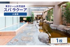 スパ 入館券 東京ドームシティ 東京ドーム 天然温泉 スパラクーア チケット 1名様分 温泉 日帰り温泉 ラクーア お出かけ 観光 レジャー 東京 東京都 宿泊・体験 [№5338-0023]