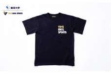 【東洋大学】応援Tシャツ　キラキラ紺【S】[№5338-7030]0236