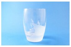 Penguin Climb | 切子 切子ガラス ガラス工芸 グラス ガラス コップ ペンギン 手作り ぐい呑み 家飲み 酒器 ハンドメイド 手作り ギフト 贈答 プレゼント