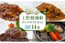 【上野精養軒】グルメギフトセット冷凍14食 [50] | カレー ハンバーグ シチュー 冷食 冷凍 冷凍食品 詰め合わせ セット 洋食 グルメ レストラン ギフト