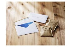 【蔵前詰め合わせ】【ペア向け】１年後の自分に送れるオリジナルレターセット＆コーヒー | 手紙 レターセット ポストカード 絵はがき ハガキ 自分への手紙 タイムカプセル ペア ブレンドコーヒー 珈琲 詰め合わせ セット