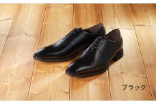 【匠の靴】超軽量＆履き心地抜群な本革ビジネスシューズAF-02 (サイズ：26.0cm　カラー：ブラック)