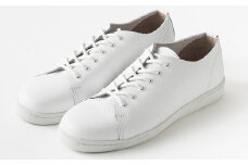 U-DOT [レザースニーカー] WHITE (サイズ：23.0cm)