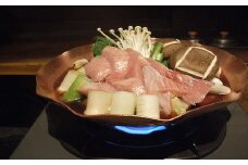 【浅草一文】江戸ねぎま鍋（めばち鮪）2人前 | 郷土鍋 鍋 まぐろ かまとろ ねぎま セット 簡単調理 おうち時間 贈答 グルメ