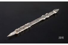 【ガラスペン】オリジナルひねり 軸径12mm (カラー：透明)