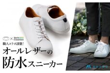 藤巻百貨店別注【三竹産業×VERB CREATION】ANNAK 防水レザースニーカー (サイズ：25.5cm)