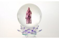 紫色の18金パープルゴールド観音像 （大） | 仏像 工芸品 置物 桐箱 K18 ギフト 贈り物 プレゼント