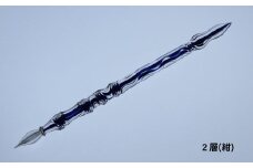 【ガラスペン】カネモオリジナル 軸径11mm (カラー：２層(紺))
