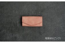 [Botanical Leather] キーケース (カラー：桜染め(ピンク))