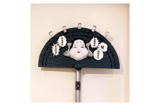 江戸の伝統工芸「松下の檜扇・日本武尊(ヤマトタケルノミコト) 6寸」 | 熊手 商売繁盛 家内安全 無病息災 祈願 酉の市 浅草 鷲神社 日本武尊 ヤマトタケルノミコト BEAMS コラボ