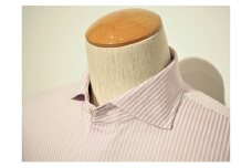 ｢すみだモダン｣丸和繊維工業 INDUSTYLE TOKYO 動体裁断シャツ　ロンストW　ラベンダー(XL)[№5619-7152]0475