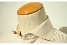 ｢すみだモダン｣丸和繊維工業INDUSTYLE TOKYO動体裁断シャツ ロンストW　ベージュ(S) [№5619-7093]0463