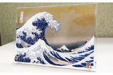 アートディスプレイ 葛飾北斎 神奈川沖浪裏 アクリル楯 アート アート板 アクリル板 アクリルスタンド デザインパネル アートパネル ディスプレイ インテリア 雑貨 置き物 置物 オブジェ 東京 東京都 墨田区 [№5619-0170]