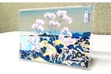 アートディスプレイ 葛飾北斎 東海道品川御殿山ノ不二 アクリル楯 アート アート板 アクリル板 アクリルスタンド デザインパネル アートパネル ディスプレイ インテリア 雑貨 置き物 置物 オブジェ 東京 東京都 墨田区 [№5619-0251]