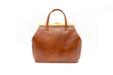 KIYOKAWA 2wayハンドバッグ《AURDEY》AUD003　ブラウン[№5619-7373]0707