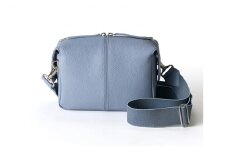 KIYOKAWA 牛革ポシェット《SOPHIE》SOP003　アイスブルー[№5619-7387]0710