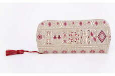 【文庫屋大関】メガネケース　アポロン＜ピンク＞【皮革工芸品】[№5619-1007]