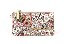 【文庫屋大関】すっきりカードケース　グロッシーハート【皮革工芸品】[№5619-1333]