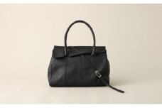 OBI（野生鹿革バッグ）【BKブラック】[№5619-7608]1376