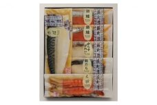 江戸甘味噌仕立て 浜町漬 6点セット RH50F 魚介類 漬魚 味噌漬 魚 真空パック 焼くだけ おかず お弁当 銀鮭 さば 銀だら 魚貝類 味噌漬け  [№5619-1530]