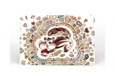【文庫屋大関】パーソナルホルダー　くいしんぼリス【皮革工芸品】 [№5619-1653]