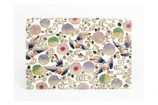 【文庫屋大関】パーソナルホルダー　花鳥【皮革工芸品】 [№5619-1667]