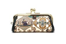 【文庫屋大関】印鑑ケース エジプトNo.1【皮革工芸品】牛革 小物入れ 小銭入れ お祝い ギフト プレゼント 東京 [№5619-1927]