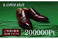 スコッチグレイン 紳士靴 ご利用引換券 NO.6670 チケット メンズ 靴 シューズ ビジネス ビジネスシューズ 仕事用 ファッション パーティー フォーマル [№5619-1968]