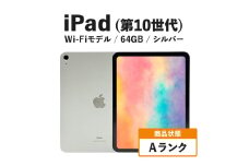 【数量限定】iPad 64GB Wi-Fiモデル 第10世代 シルバー Aランク [№5619-2077]