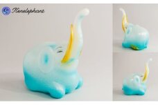 若冲の象 / standard / CHUKU JAPONISM 置物 オブジェ 飾り インテリア 象 手作り 手作業 日本製 プレゼント ソフビフィギュア ケンエレファント　墨田区 東京 [№5619-2014]