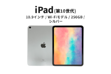 【数量限定】Apple iPad 10.9インチ 256GB Wi-Fiモデル 第10世代 シルバー [№5619-2190]