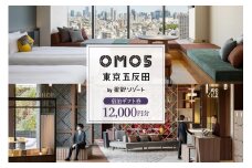 OMO5東京五反田 by 星野リゾート ふるさと納税 宿泊 ギフト券 (12,000円分) 