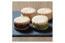 レインボーバードランデヴー　ミルキーvegan最中アイス 8個入　(バニラ、スパイスチョコ、抹茶、味噌）　4種ｘ2個
